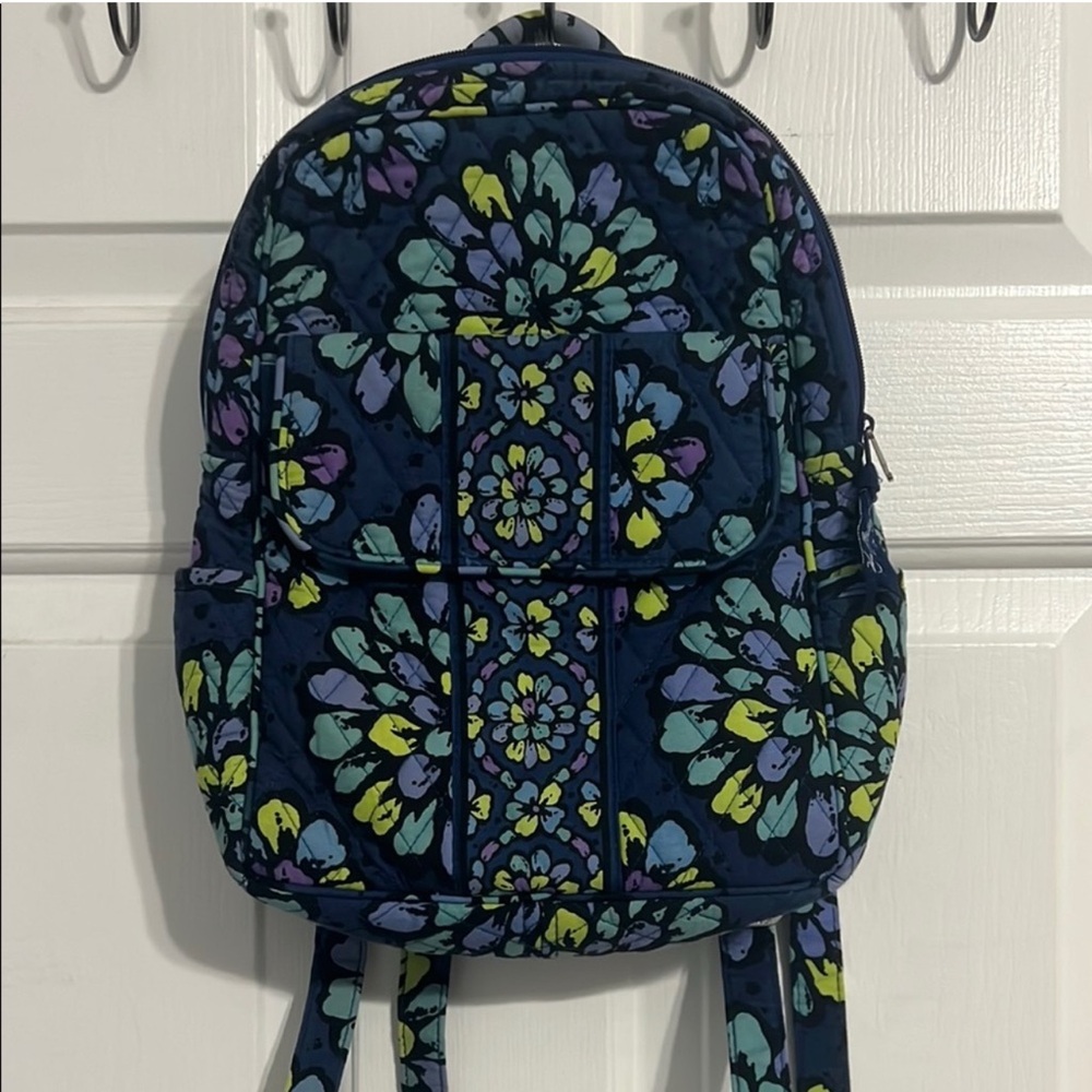 Floral Patterned Backpack- Vera Bradley all day Backpack